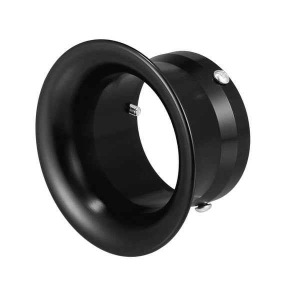 55mm 2.17" Motorcycle Velocity Stack for Honda for Yamaha for Kawasaki ATV Aluminum Alloy Black