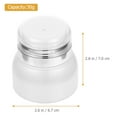 thumbnail image 3 of 4pcs Press Type Empty Lotion Bottle Refillable Face Cream Storage Jar Balm Vacuum Container, 3 of 8
