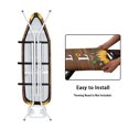 thumbnail image 5 of HELLHERO Ironing Board Protector Stretch Elastic Fit Polyester Fabric Easy Install with Easy Placement Heat Protection Elastic Fasteners Hook, Autumn Sunflowers, 5 of 6