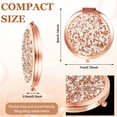 thumbnail image 3 of Espejo de maquillaje Compact Mirror Cindeer con bolsillo plegable x24, 3 of 7