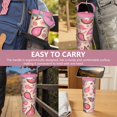 thumbnail image 7 of Paisley Design 30 Oz Tumbler with Flip Straw Insulated Coffee Mug with Handle Coffee Travel Mug for Drinking Coffee Water Wine Ideal Gift for Women Daughter Mom, 7 of 7