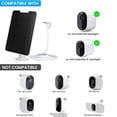 thumbnail image 3 of 5W Solar Panel Charger for Arlo Essential Spotlight/XL Spotlight Camera (1st Gen), IP65 Waterproof Monocrystalline Solar Charger with 360° Adjustable Bracket, 9.8ft Elbow Micro USB Cable (1Pcs), 3 of 8