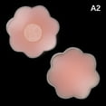 thumbnail image 3 of 1pair Nipple Covers for Women Silicone Reusable Pasties Adhesive Invisible Nippleless Covers Sticky Breast Petal, 3 of 7