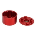 thumbnail image 1 of Ensemble de Boîtiers Diff, Boîtier de Remplacement Rouge en Alliage d'Aluminium Léger Haute Pression Robuste pour Voiture RC 3S 4S 1/10, 1 of 8