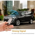 thumbnail image 4 of HAHDAXIA for Ford Key Fob Cover Soft TPU Full Protection Smart Key Case Shell with Bling Keychain Fit for Ford Edge Focus Flex Explorer Taurus Lincoln MKS MKT MKX 5 Buttons Key Case Holder (R, 4 of 6