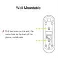 thumbnail image 4 of TCF1000 Wall Desk Wall Telephone with Redial and Flash Memory Hotel Telephone Elevator Home Office Telephone Extension, 4 of 5