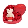 thumbnail image 1 of Jabón de baño con flores de rosa, caja de regalo de jabón con rosas, caja de regalo de jabón con flores de rosa, caja de regalo de jabón con forma de oso y rosas diseñada para el futuro, 1 of 14