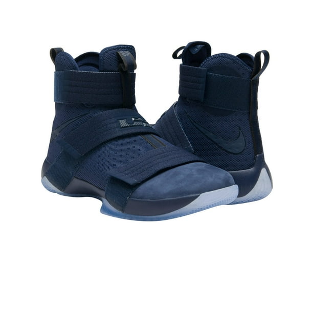 Puerto crucero Infantil Nike Men's Lebron Soldier 10 SFG Basketball Shoes-Navy - Walmart.com