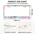 thumbnail image 3 of Coolnut Ranunculus and Orchid 2 Holes Car License Plate Frames 2PCS, Car License Plate Holder with Screw Caps Cover Set Automotive Exterior Parts Decoration for US Vehicles, 3 of 7