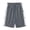 Dark Gray, variant on Side Button Fly Shorts for Men Loose Fit Wide Leg Color Blocking Fashion Athletic Bottoms Snap Button Daily Sport Wear Casual Short Pants Navy XXL