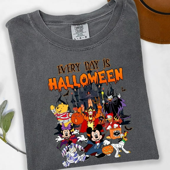 Everyday Is Costume Party Shirt, Disney Costume Party T-Shirt, Costume Party Pumpkin Shirt, Disneyland Costume Party Shirt, Disney Spooky Shirt, S-5XL Shirt