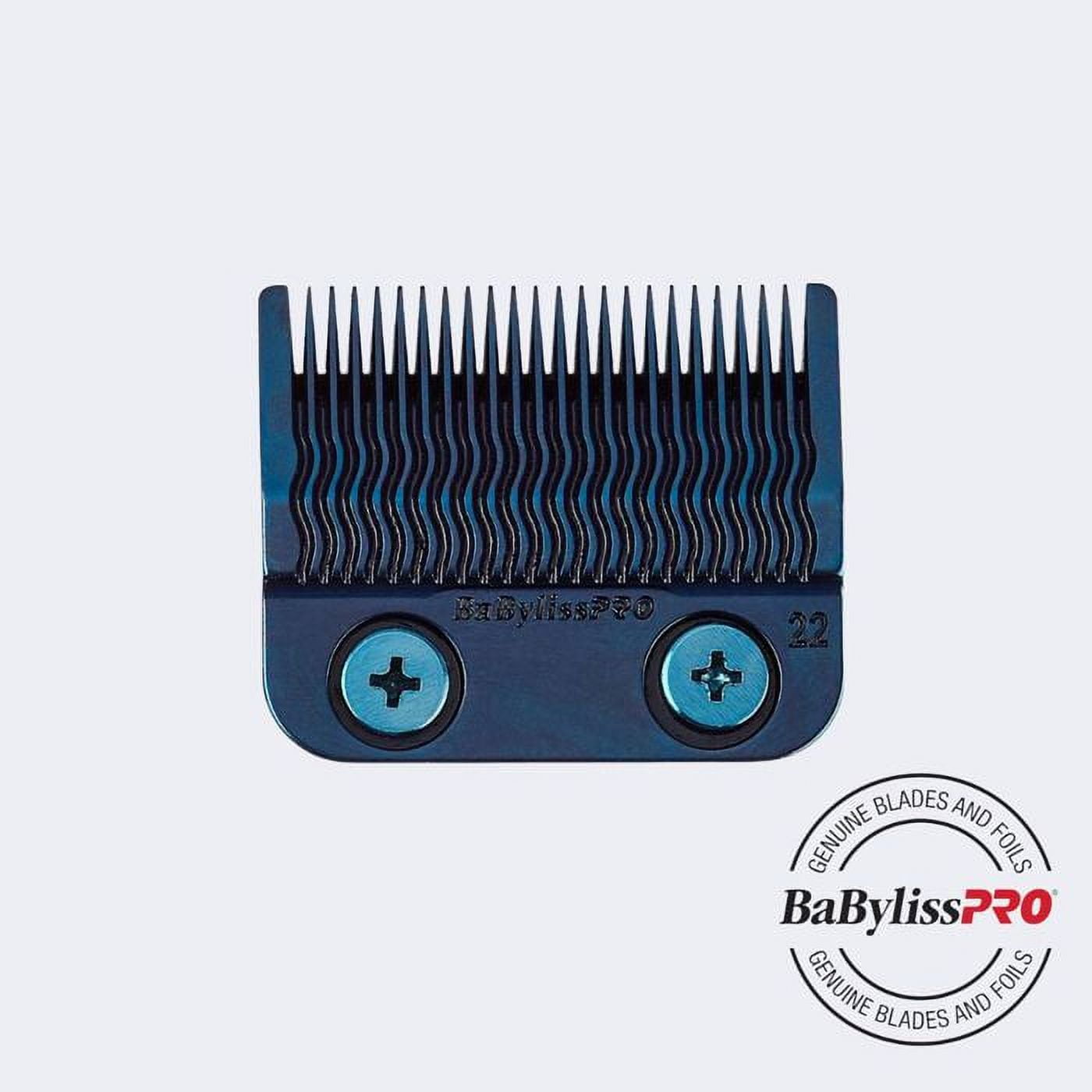 BaBylissPRO® Blue Titanium Precision Fade Blade MIM Process
