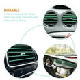 thumbnail image 2 of unbranded  10 Pcs Air Outlet Decorative Strip Caulking Trim Tiles Car Green, 2 of 8