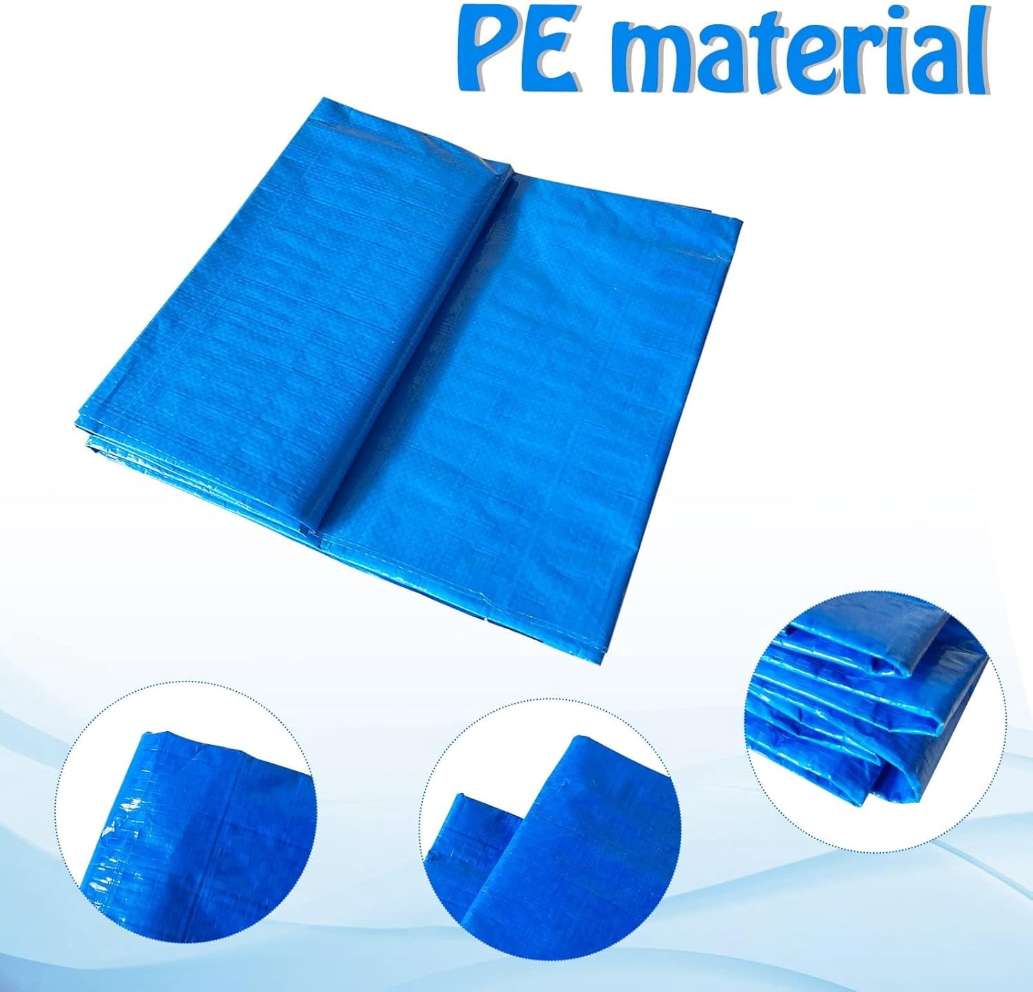Swimming Pool Ground Cloth Square Swimming Pool Tarpaulin Tarp for Above Ground Swimming Pools Heavy Duty Pool Ground Mat Protector Pad Prevents Punctures Pool Tarp