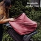 thumbnail image 5 of Funda de lactancia transpirable y funda de asiento de coche para bebés Simka Rose - Funda de lactancia para bebé niño y niña - Funda de dosel para asiento de coche ajustable y elástica para el verano, 5 of 5