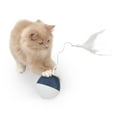 thumbnail image 4 of Catit PIXI Spinner Electronic Cat Toy, White & Blue, 4 of 8
