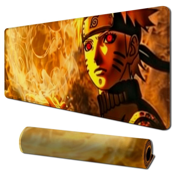 nygtbtfer Mouse Pad Huge Custom Design Mousepad,Mouse Pads with Non-Slip Rubber Base,Led Light Edge Mouse Mat,Washable Desk Pad for Gamer,Computer,Laptop,PC, 31.5x11.8 in