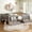 Gray, variant on URTR Full Size Low Floor Bed with Safety Staircase, Built-in Storage Drawers and Bookshelves, High-Quality Safety Rails for Secure Sleep and Play, Light Natural