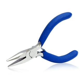  LEONTOOL 5 Inch Flat Nose Pliers Smooth Jaw, Jewelry Beading  Pliers Thin Flat Nose for Jewelry Making, Handcraft Making, PCB Board  Repairing : Arts, Crafts & Sewing