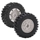 thumbnail image 4 of Neumáticos de llanta de rueda, 2 piezas de 1,9 pulgadas, bujes de metal, neumáticos de goma para llantas de rueda de metal de 1,9 pulgadas SC Mejore su experiencia, 4 of 14