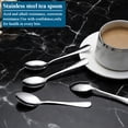 thumbnail image 2 of ReaNea Demitasse Espresso Spoons Set of 24 , Stainless Steel 5.5" Mini Spoons Set for Coffee, Dessert, Ice Cream, Metal Cutlery for Home, Kitchen, Restaurant Cafe, Party, Wedding, 2 of 7