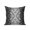 Black, Charcoal, Slate, Gray, variant on Outdoor Pillows Waterproof, Blue Geometric Bedding Throw Pillows with Insert for Couch Sofa Bed, Modern Abstract Art Ombre 12x20 Inch Pillowcases Decorative Camping Patio Pillow Set of 1