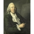 thumbnail image 2 of Engel Sam 15x18 Black Ornate Wood Framed Double Matted Museum Art Print Titled - Self Portrait at Approximately 60 Years of Age (1755 - 1769), 2 of 5