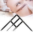 thumbnail image 1 of Microblading  Eyebrow Ruler, Golden Ratio Makeup Symmetrical Tool Accessory with Clearly Visible  Typing, Convenient and Practical, Eyebrow Drawing Novice Tool, 1 of 8