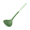 Rice spoon, variant on 6-Piece Silicone Kitchen Utensil Set: Chinese Spatula, Soup Ladle, Slotted Turner, Pasta Spoon, Salad & Honey Scrapers for Non-S