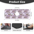 thumbnail image 2 of Xecao Owl And Floral for Kitchen Sink Splash Guard Faucet Mat , Faucet Guard & Draining mat, (15" X 5.5" ), 2 of 7