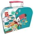 thumbnail image 2 of Hape: Tea Time Playset - 15pcs, Teal & Pink, Storage Carry Case, Nature & Bird Themed Set, Kitchen Food, Pretend Toy Playset, Toddlers & Kids Ages 2+, 2 of 10