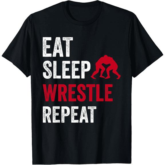 Wrestling Sport For Men Women Kids Youth Wrestling Lover Tee T-Shirt