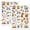 Snoopy Halloween, variant on Current Halloween Victorian Stickers- 48 stickers, Two 8-1/2" x 11" Sheets, Retro Vintage
