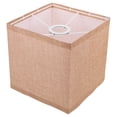 thumbnail image 1 of Cloth Lamp Shade Square Lampshade Replacement Lamp Shade Table Lamp Shade(E27), 1 of 7