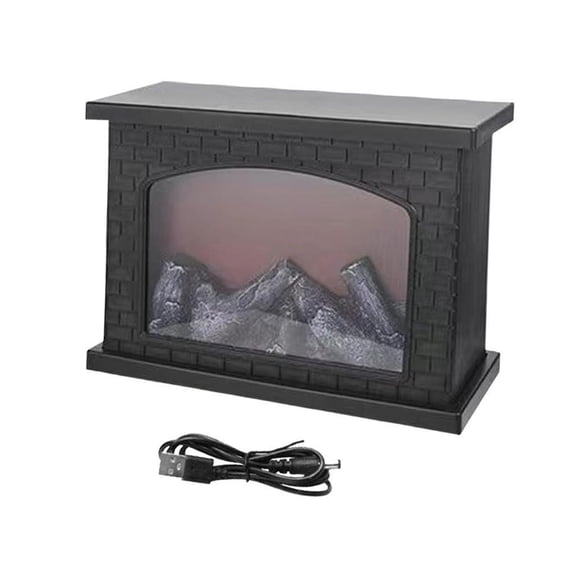 Farol de chimenea con efecto de llama, lámpara LED decorativa para chimenea, iluminación para chimenea, decoración del hogar para sala de estar, hogar