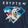 thumbnail image 2 of Superman 2025 Krypto Sky Shield Unisex Adult Crewneck Sweatshirt, 2 of 6
