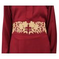 thumbnail image 4 of Bimba Women's Full Sleeve Dress Maroon Casual Rayon Long Muslim Maxi Dresses-22, 4 of 4