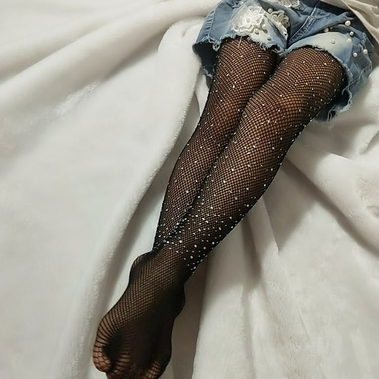 ZPAQI Toddler Kids Little Girls Fishnet Stockings Mesh Socks Fashion  Holiday Outfits