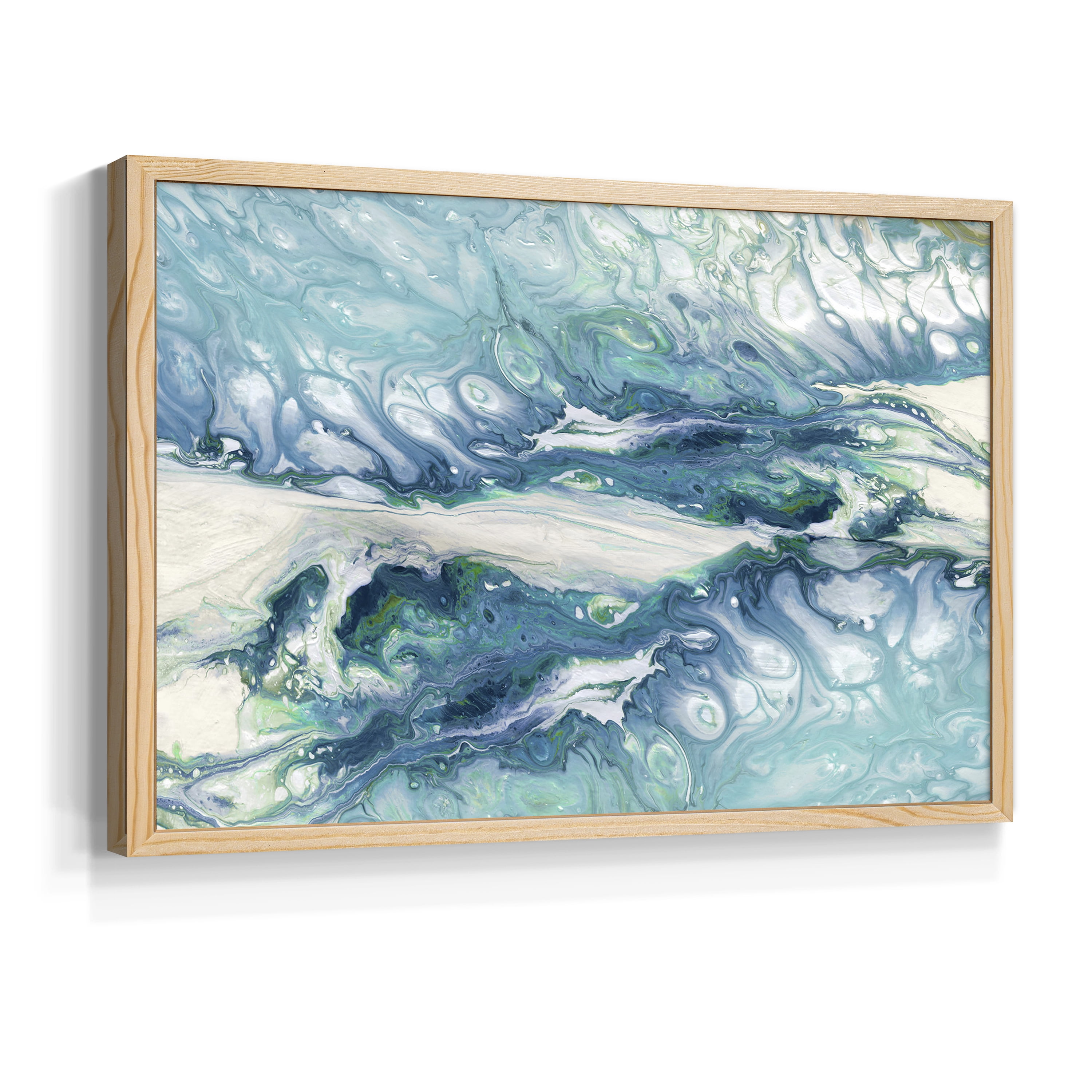 Marble Montage by Carol Robinson - Restickable Framed Giclée Print