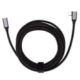 thumbnail image 1 of Cable de extensión tipo C Resolución 4K 10 Gbps Buena disipación de calor Cable de extensión tipo C en ángulo recto para tabletas Teléfono 300cm, 1 of 10