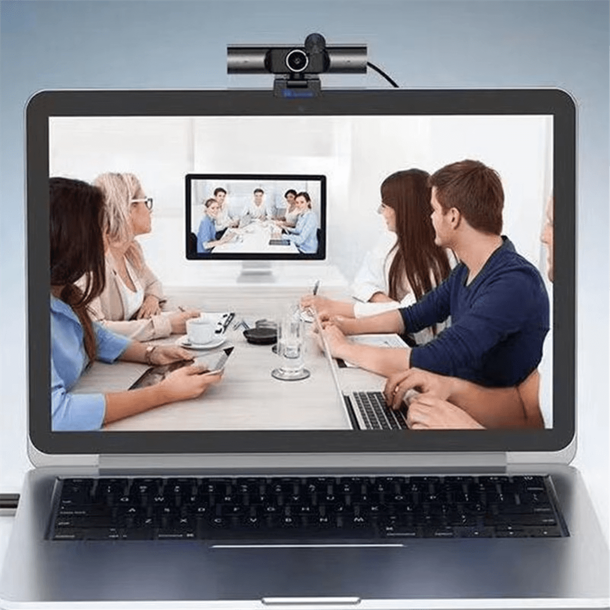 Web Cam USB Webcam 1080P Auto Focusing HiFi Speaker Noise Reduction Mic PC Camera for Desktop Laptop Video Chat