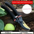 thumbnail image 2 of Tijeras de podar de derivación de alta resistencia, tijeras de podar manuales de jardinería, tijeras para plantas, tijeras para flores, las mejores tijeras de jardinería, 2 of 5