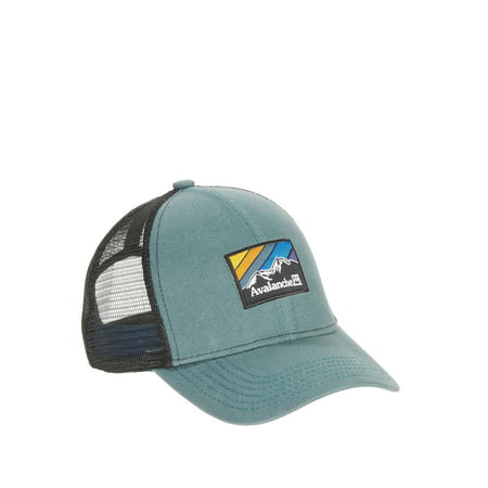 Men's Woven Label Patch EMB Edge Uncle Trucker Hat