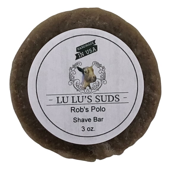 Lu Lu's Suds Rob's Polo Shave Bar 3 oz.