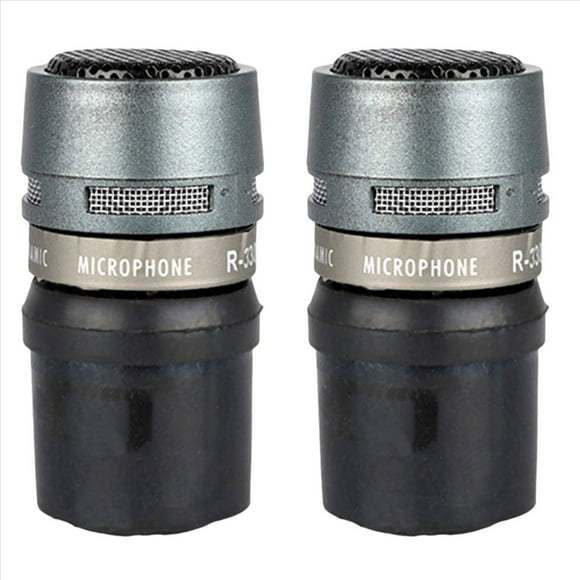 2X 330 Cápsulas de Micrófono Dinámico Núcleo de Repuesto para Accesorios Inalámbricos con Cable 58A Capsule KTV