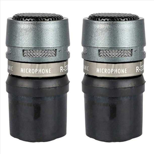 2X 330 Cápsulas de Micrófono Dinámico Núcleo de Repuesto para Accesorios Inalámbricos con Cable 58A Capsule KTV