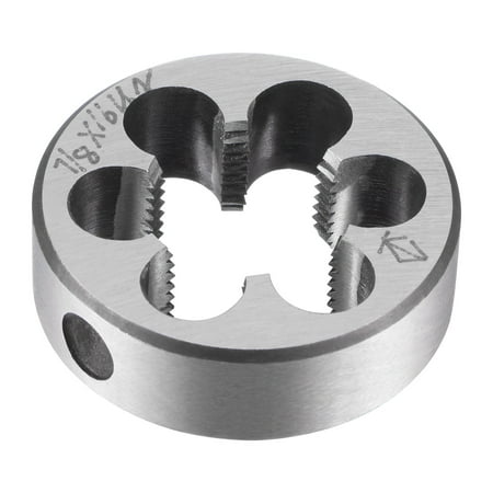 

Uxcell 7/8 -16 UN Alloy Tool Steel Machine Thread Round Threading Die Hand Tool