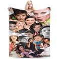 thumbnail image 3 of Blanket Millie Bobby Brown Throw Flannel Blankets Ultra-Soft Micro Fleece Blanket Warm Cozy Plush Gift for Room Decoration Sofa,Office Bed car Camp Couch Beach50"x40", 3 of 7