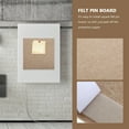 thumbnail image 2 of Minkissy 2Pcs Wall Felt Tiles Beige for Memo Storage in Home Decor, 2 of 5