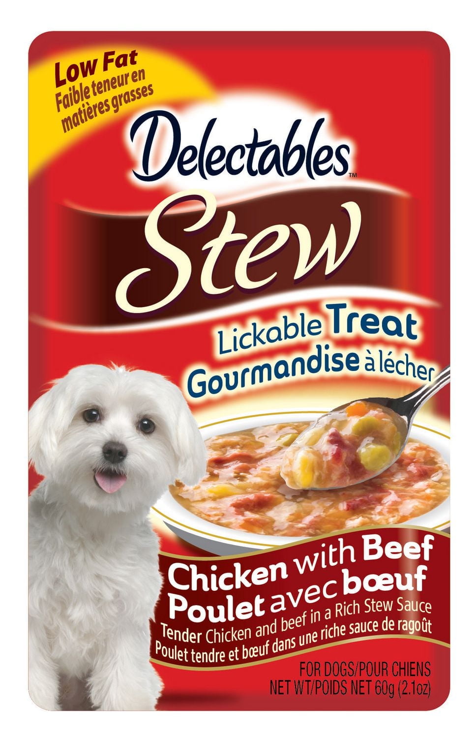 Hartz Delectables™ Stew Lickable Treat Chicken with Beef